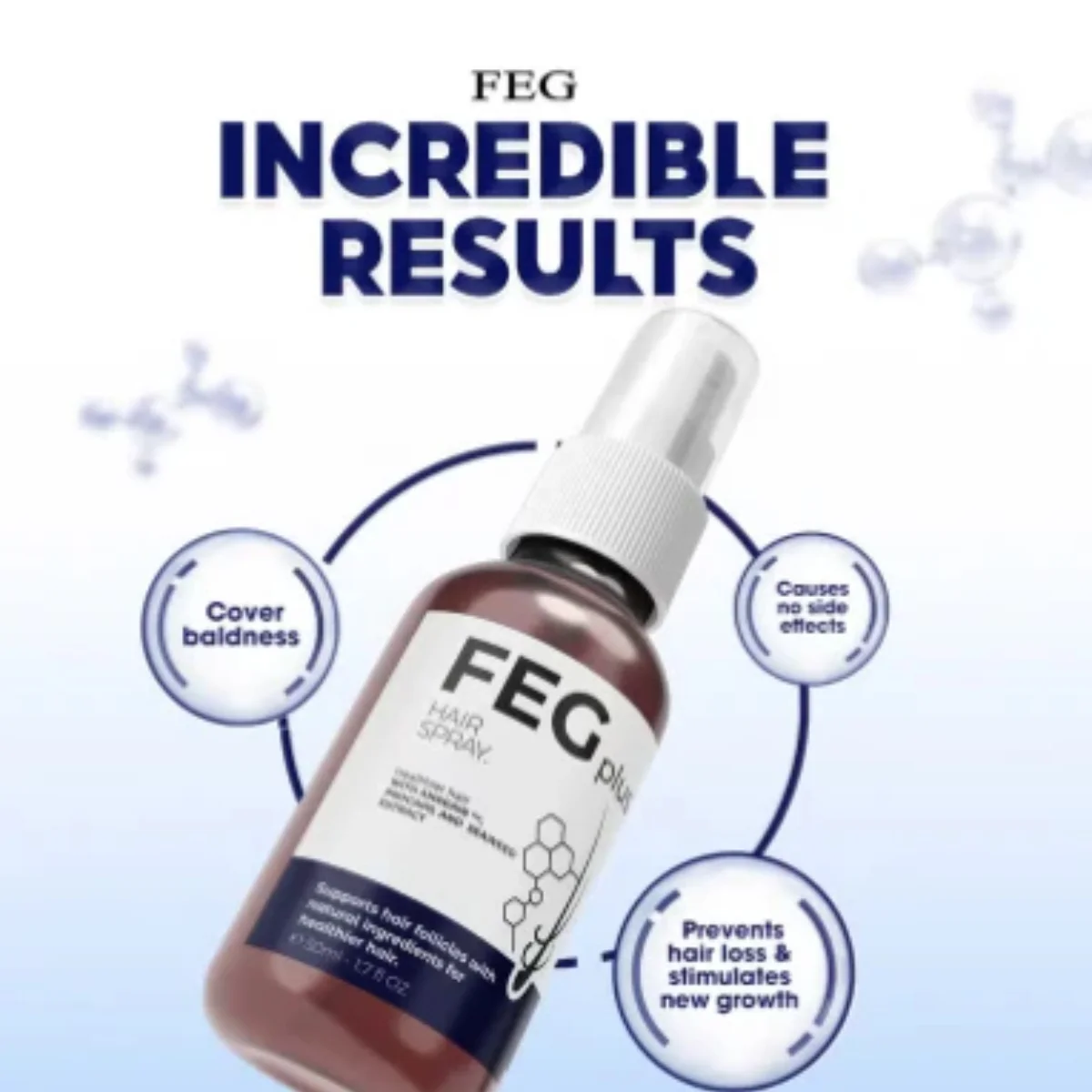 3_1755894061.webp FEG Plus Hair Growth Spray 50ml | Anti-Hair Loss & Regrowth Solution - Image 1