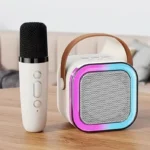 Karaoke Portable Wireless Bluetooth Speaker with Microphone Sound System for Singing and Parties (Random Color) - Image 5