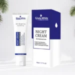 Gluta White Night Cream | Advanced Brightening & Anti-Aging Formula with Glutathione & Vitamins (50ml) - Image 2