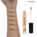 MISS ROSE Liquid Concealer | Ivory 6 | Waterproof High-Coverage Formula (5ml) - Image 3