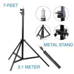 10-Inch Ring Light Kit + 7 Ft Ring Light Stand | LED Photography & Video Lighting Set - Image 4