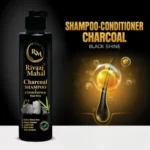 Rivaaj Mahal Charcoal Shampoo + Conditioner 2-in-1 | Black Shine Formula - Image 5