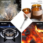 USB Rechargeable Flameless Arc Lighter | Flexible & Windproof Electric Wand Lighter