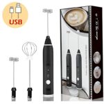 Rechargeable Electric Coffee Frother & Egg Beater | High-Speed Handheld Mixer with USB Charging - Image 2
