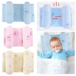 Soft Breathable Baby Pillow | Newborn Head Shaping Cushion for Flat Head Prevention - Image 2