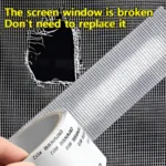 Mesh Roll Tape | Self-Adhesive Window Screen Repair Patch | 3M Anti-Insect Fiberglass - Image 5