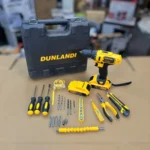 Dunlandi 24V Cordless Drill Machine Set | 2 Batteries & Complete DIY Tool Kit - Image 2
