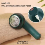 Electric Lint Remover | Rechargeable Anti-Pilling Fabric Shaver for Clothes & Sweaters - Image 10