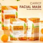 Pack of 2 | Beauty Skin Carrot Sheet Mask | Moisturizing, Brightening & Nourishing Facial Mask - Image 3