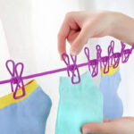 Portable Drying Rope with 12 Clips & 2 Hooks | Travel Clothesline for Indoor & Outdoor Use - Image 5