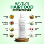 Havelyn Hair Food Oil 200ml | 7 Oils & 30+ Herbal Extracts for Strong & Healthy Hair - Image 7