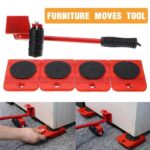 5-in-1 Heavy Furniture Mover Tool Set with Lifter & 360° Rollers - Image 6