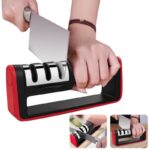 3-in-1 Knife Sharpener Set with Ceramic Peeler | 3-Stage Blade Restorer - Image 5