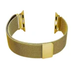 Gold | Apple Watch Milanese Magnetic Loop Strap | Stainless Steel Band  | 42mm / 44mm / 45mm - Image 5