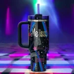 Black Stylish Stanley Barbie Tumbler H2.0 Tumbler 1.18L Limited Edition Double Wall Vacuum Insulated - Image 4