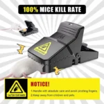 Heavy Duty Plastic Mouse Trap | Reusable Mouse Catcher | Best Quality Rodent Trap - Image 3
