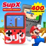 SUP Game Box Portable Console | 400 Classic Games in 1 Entertainment Device