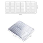 3-Sided Oil Proof Aluminum Foil Splatter Guard | Foldable Heat Insulation for Kitchen Stove | Silver - Image 6