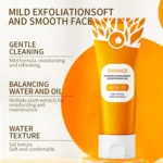 Orange Enzymes Exfoliating Brightening Gel LF16-35 | Gentle Face Scrub for Glowing Skin