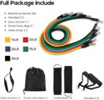 Gym Belt with Box | 5-in-1 Power Exercise Resistance Band Set | Adjustable Fitness Equipment for All - Image 2