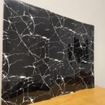 Black & White | Marble Sheet Sticker |  60x200cm | Waterproof Self-Adhesive PVC Wallpaper for Furniture Walls - Image 3