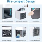 Arctic Air Ultra 3-in-1 Mini USB Portable Air Cooler | Personal Evaporative AC with LED Night Light for Home Office Travel - Image 2