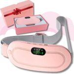 Digital Period Heating Pad & Vibrating Belt | 3 Heat Levels, 4 Massage Modes | Fast Relief for Menstrual Cramps - Image 6