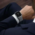 Silver | Apple Watch Milanese Magnetic Loop Strap | Stainless Steel Band  | 42mm / 44mm / 45mm - Image 3