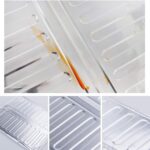 3-Sided Oil Proof Aluminum Foil Splatter Guard | Foldable Heat Insulation for Kitchen Stove | Silver - Image 7