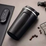 Black 510ML Stainless Steel Vacuum Insulated Thermos Flask Travel Mug with Temperature Display - Image 7