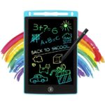 8.5-Inch Multi-Color LCD Writing Tablet  | Reusable Drawing & Note-Taking Tool for Kids | Random Colors - Image 2