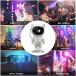 Astronaut Star Projector Night Light | Bring the Galaxy to Your Room | LED Nebula & Starry Sky Projection - Image 2