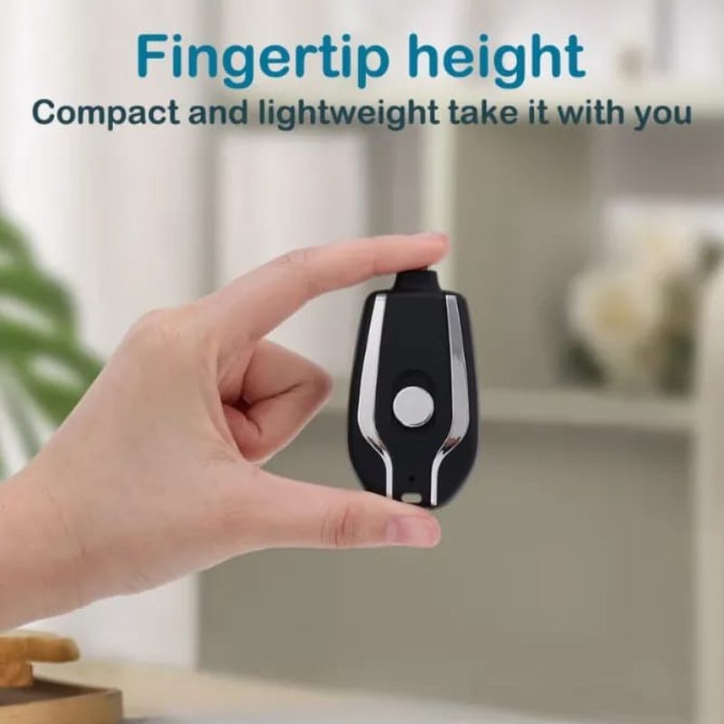 8_1742196432.jpg Mini Keychain Power Bank | Ultra-Compact 1500mAh | Emergency Charger for Phones & Gadgets - Image 1