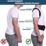 Back Pain Relief Posture Corrector Belt | Adjustable Support for Spine, Shoulder & Lumbar Alignment | Large - Image 2