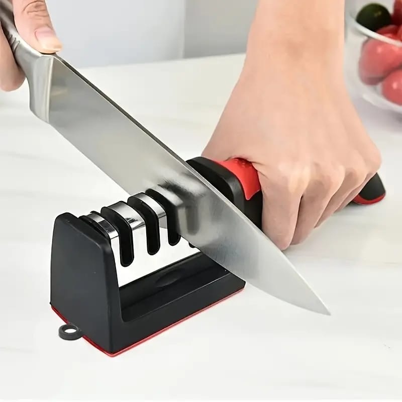 Products 800x800 - 9 3-in-1 Knife Sharpener Set with Ceramic Peeler | 3-Stage Blade Restorer - Image 1