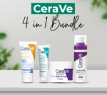 CeraVe 4-in-1 Skincare Kit | Cleanser, Serum, Sunblock & Night Cream | Dermatologist-Approved Routine - Image 4