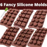 Silicone Chocolate Molds Shapes | Non-Stick Candy & Cake Making Mold for Kids & Adults | Random Shapes - Image 2