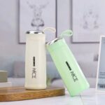 Nice Bottle | 400ml Mini Flask Glass Water Bottle with Vacuum Insulation | Temperature Resistant | Random Colors - Image 4