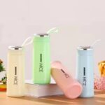 Nice Bottle | 400ml Mini Flask Glass Water Bottle with Vacuum Insulation | Temperature Resistant | Random Colors - Image 2