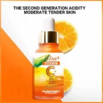 Liru Collagen Vitamin C Serum Orange 30ml Brightening Anti-Aging Face Serum for Glowing Skin - Image 4