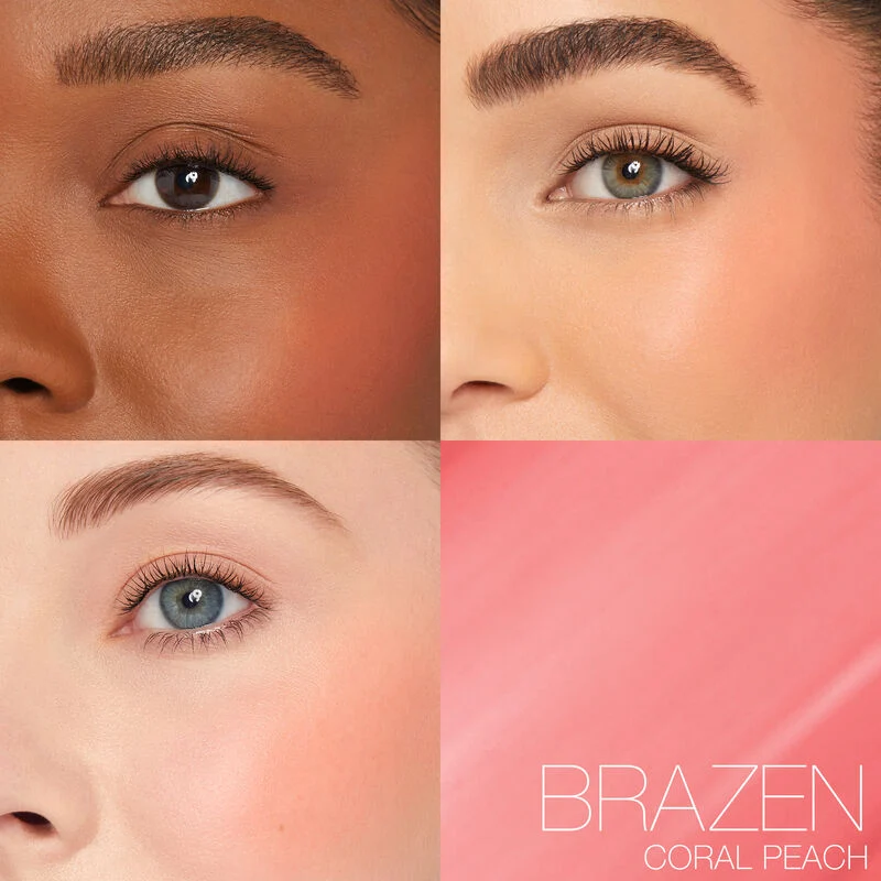 Brazen | NARS Afterglow Liquid Blush 7ml Buildable Hydrating Blush with Sodium Hyaluronate and Vegan Protein - Image 1