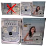 10-Inch Large Portable Air Conditioner Fan | USB Electric Fan with LED Night Light, Mist & Humidifier Function | Random Color - Image 7