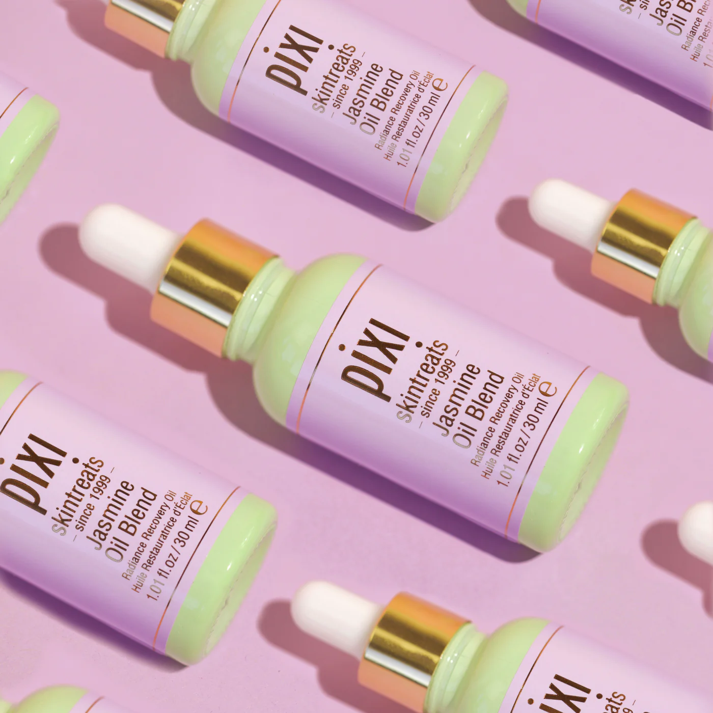 Pixi_Skintreats_Jasmine_Oil_Blend_June_2025_02_1758868276.webp Pixi Jasmine Oil Blend 30ml Hydrating Repair Oil with Jasmine Extract and Evening Primrose for All Skin - Image 1