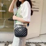Black Leather Handbag for Girls & Women | Stylish Shoulder & Crossbody Bag | Daily Use & Gift - Image 7