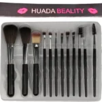 Huada Beauty Makeup Brush Set – 12-Piece Professional Makeup Tool Kit | Soft, High-Quality Synthetic Bristles - Image 2