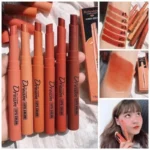 Hengfang Matte Dream Lipstick Set – 6-Piece Long-Lasting Nude Shades | Waterproof, Smooth Finish - Image 5