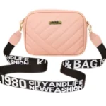 Pink Leather Handbag for Girls & Women | Stylish Shoulder & Crossbody Bag | Daily Use & Gift - Image 3