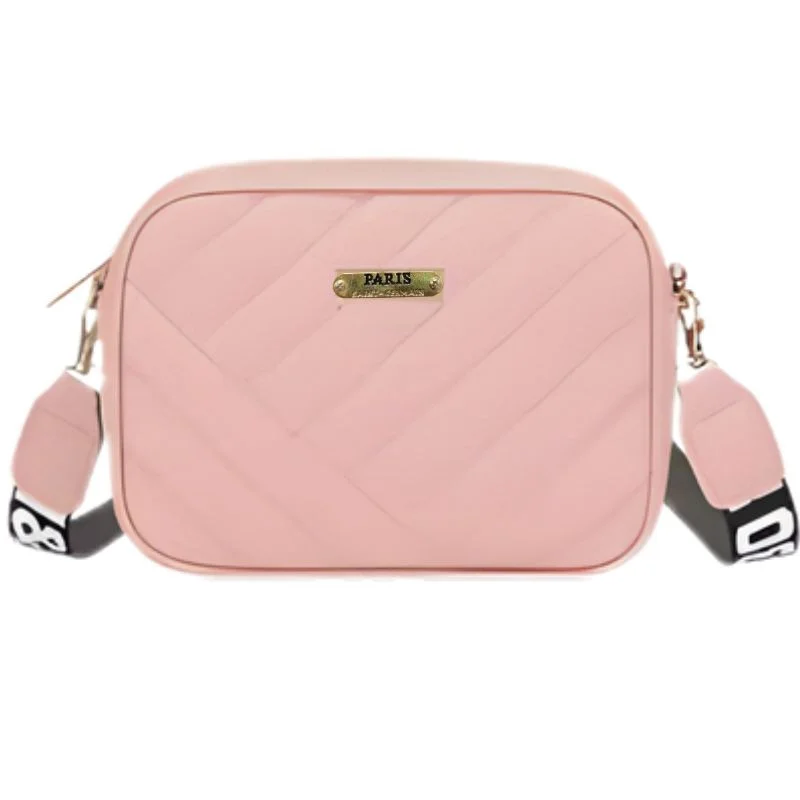 ProductImage-2025-11-24T173951.122_1763989328.webp Pink Leather Handbag for Girls & Women | Stylish Shoulder & Crossbody Bag | Daily Use & Gift - Image 1