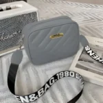 Gray Leather Handbag for Girls & Women | Stylish Shoulder & Crossbody Bag | Daily Use & Gift - Image 3