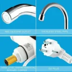 Electric Instant Heating  Faucet  | Digital Temperature Display | Kitchen & Bathroom Hot Water Tap - Image 5